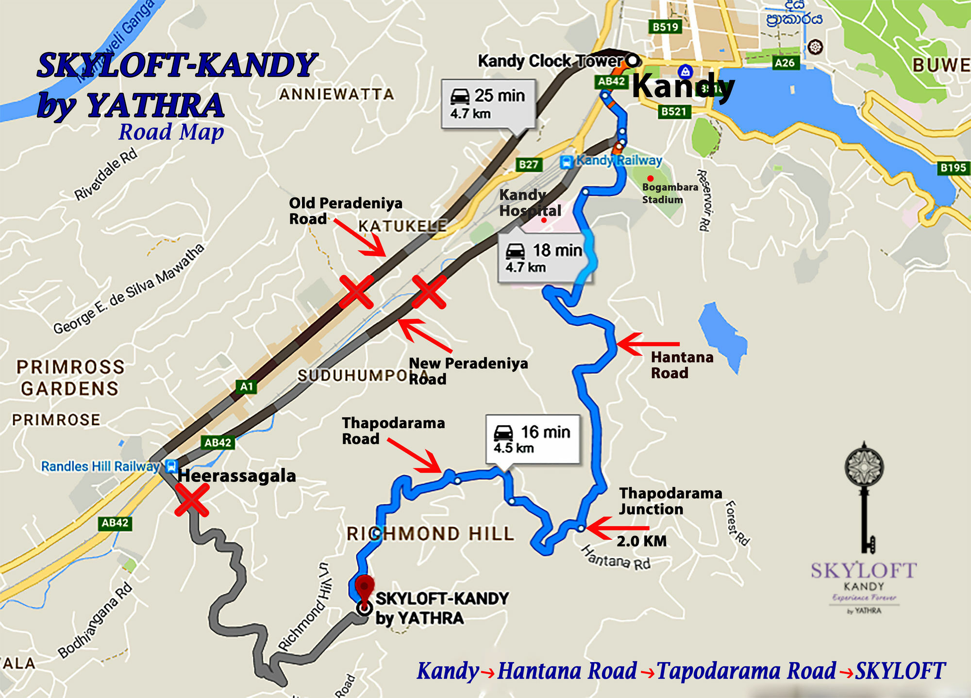 Skyloft Kandy By Aaradhya Bagian luar foto